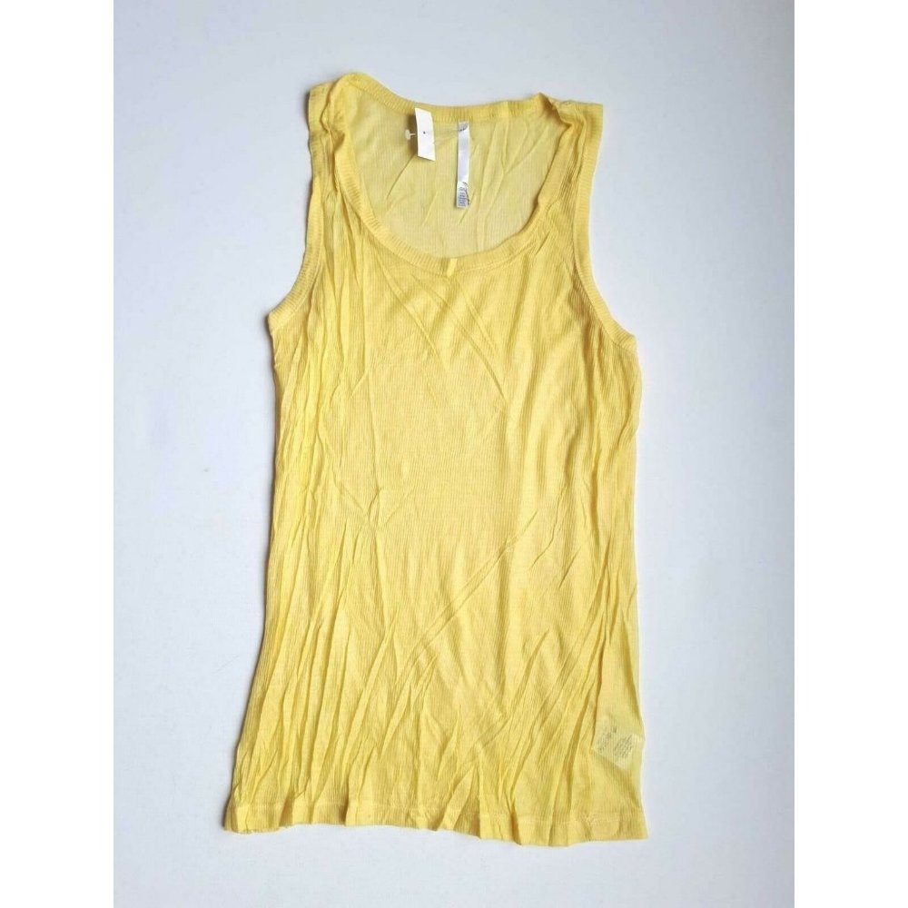 Pure & Simple Ribbed Racer Tank Modal ( L )